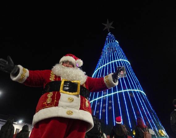 Foto referencial a festividades de Navidad