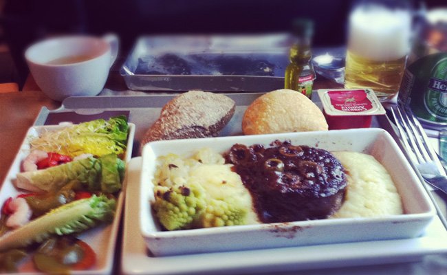 Los menús de las aerolíneas latinoamericanas optan por el buen gusto