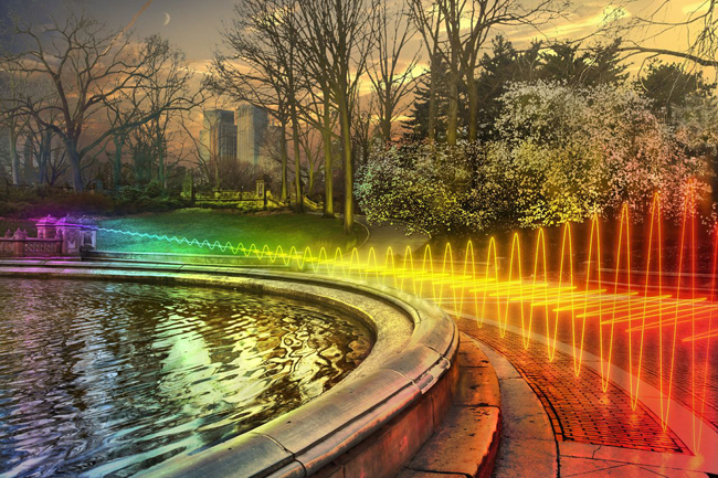 ¿Cómo sería el mundo si el Wi-Fi fuera visible?