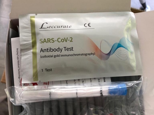 Fiscalía incauta 154.800 pruebas COVID-19 sin registro sanitario