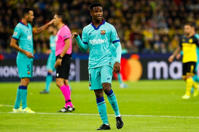 Ansu Fati, la sensación del Barcelona ya es español