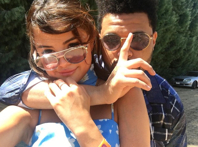 Selena Gomez publicó tierna imagen junto a The Weeknd