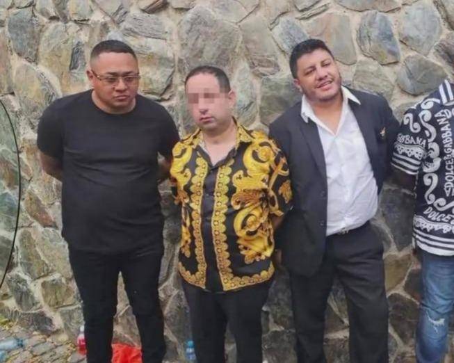 Foto de alias Fede, actualmente prófugo de la justicia; alias Patucho Celso, nuevamente capturado por las fuerzas del orden, y José Luis Cantuña, asesinado en febrero de 2025.