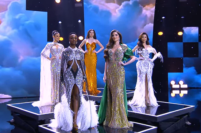 Las concursantes del Top 5.