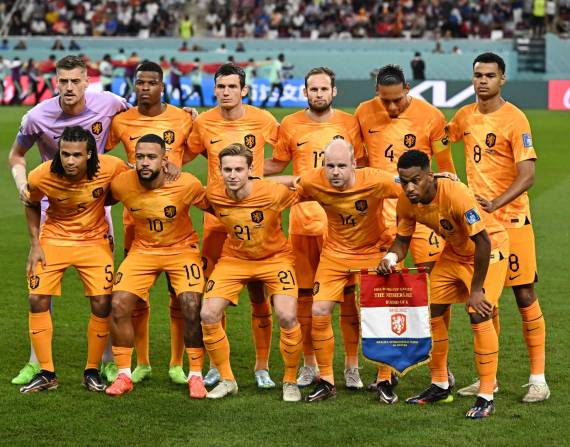 Jugadores de Países Bajos que jugaron el Mundial 2022.