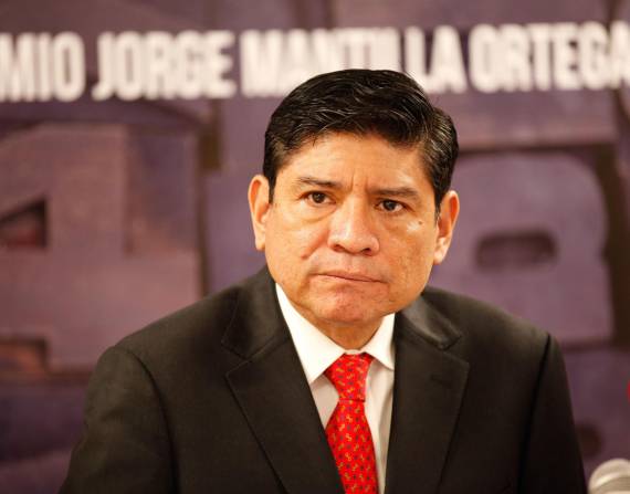 Imagen de archivo del consejero de Gobierno, Carlos Jijón. EFE/José Jácome