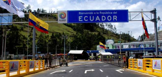 Colombia mantendrá cerrada su frontera con Ecuador hasta junio de este año