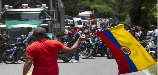 Colombia: el &quot;paro nacional&quot; se traslada a las ciudades