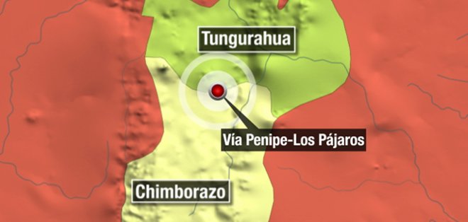 Deslave aísla a 5 comunidades ubicadas al pie del Tungurahua