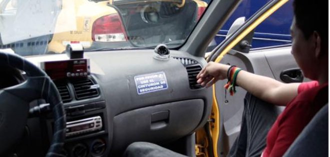 Instalaron cámaras de videovigilancia en taxis de Guayaquil