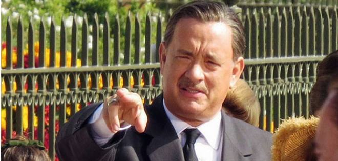 Así luce Tom Hanks interpretando a Walt Disney