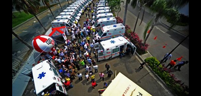 El servicio Ecu-911 ahora cuenta con las ambulancias del Ministerio de Salud