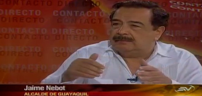 Jaime Nebot acepta el desafío de dragar el Puerto de Guayaquil