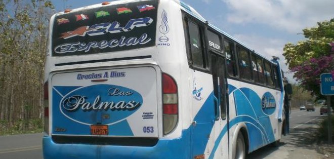Buses de cooperativa Las Palmas no podrán circular en Esmeraldas