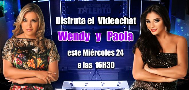 Revive el VideoChat con Wendy Vera y Pola Farías, jueces de 'Ecuador Tiene Talento'