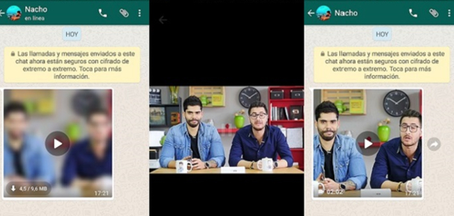 WhatsApp incorpora el sistema streaming para ver videos