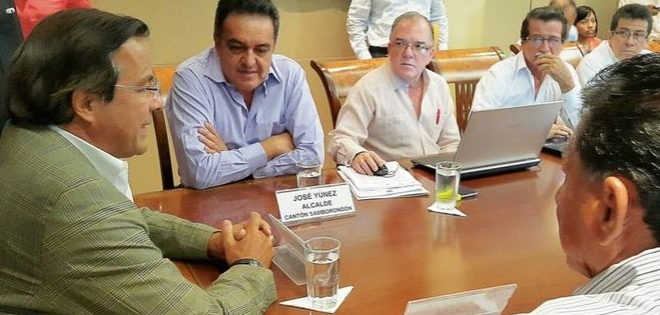 Daule y Samborondón llegaron a un acuerdo por conflicto limítrofe