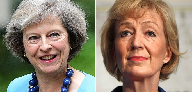 Renunció Andrea Leadsom y Theresa May es virtual primera ministra del Reino Unido