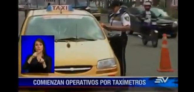CTE inició operativos de control de taxímetro