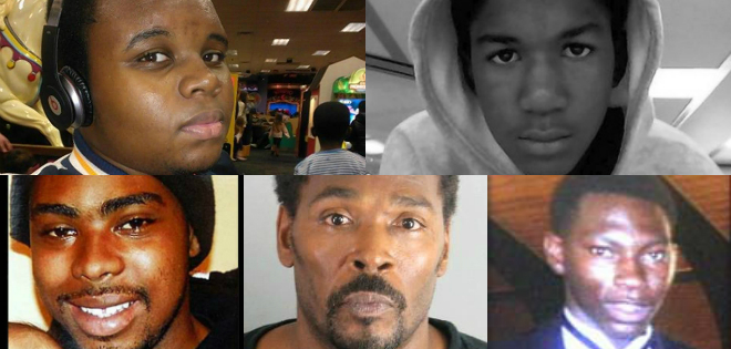 Los casos de 4 jóvenes negros que desataron disturbios raciales en EE.UU.