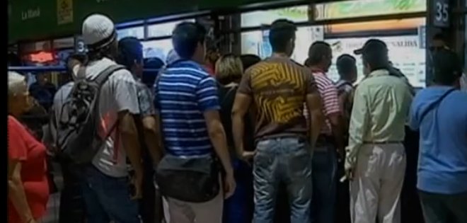 Aumenta la afluencia de pasajeros en la Terminal Terrestre de Guayaquil