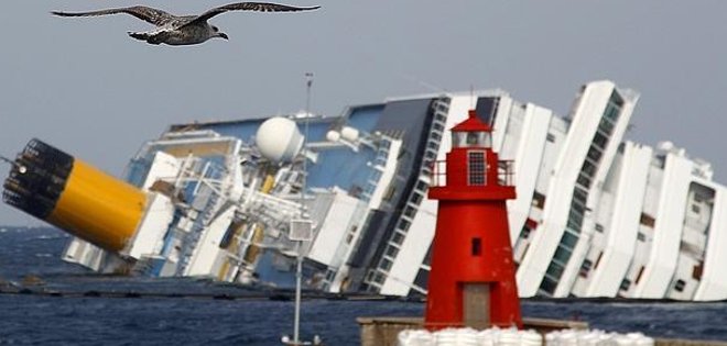 Italia: intentarán reflotar al crucero Costa Concordia