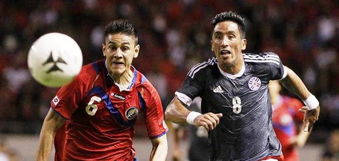 Costa Rica y Paraguay empatan en el debut de Ramón Díaz