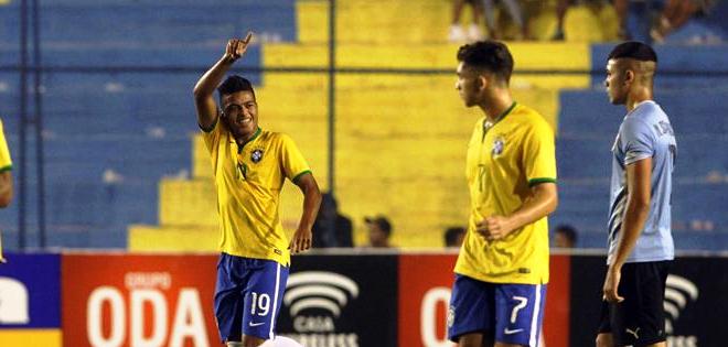 Brasil vence a Uruguay y es segundo en el Sudamericano Sub-17