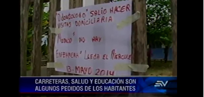 Pobladores de La Manga del Cura viven en necesidades