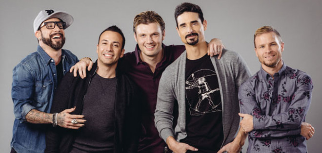 Backstreet Boys son captados comiendo tacos después de su concierto