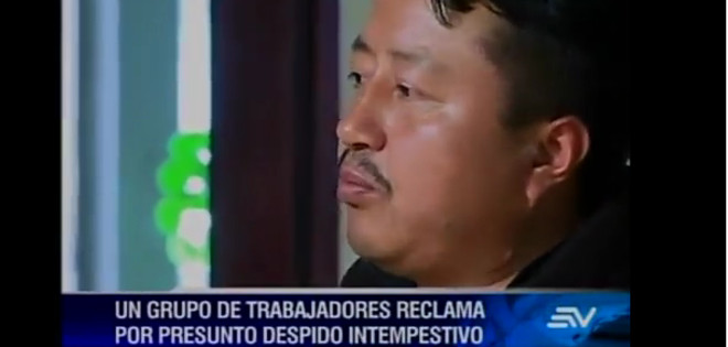 Grupo de trabajadores preocupados por organización de sindicatos