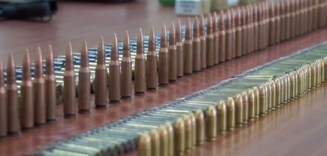 Decomisan municiones que iban a grupos ilegales de Colombia
