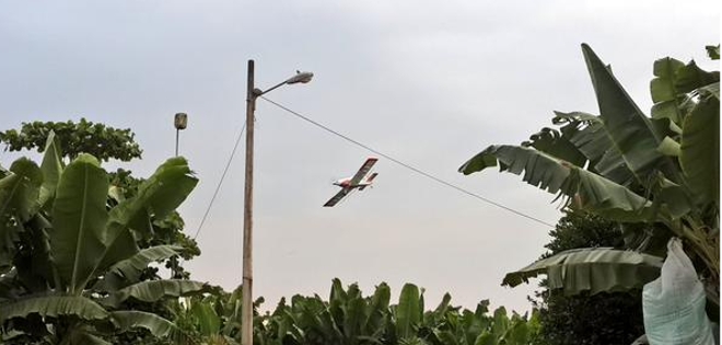 Una avioneta se estrelló en hacienda La Maravilla en Machala