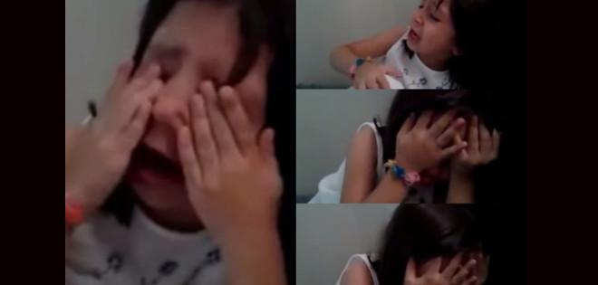 Video: entre lágrimas niña pide a Messi que devuelva Balón de Oro a James