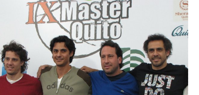 Este fin de semana se juega el IX Máster de Quito