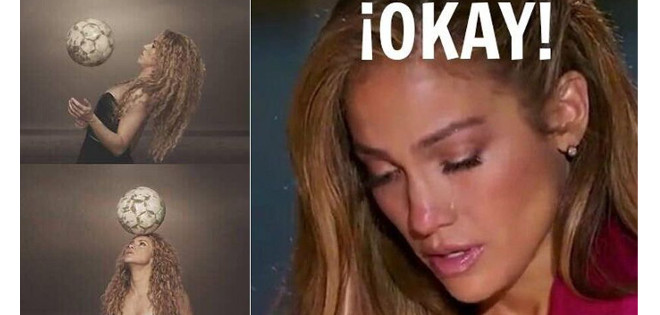 Brasil 2014: Shakira y Jennifer López se enfrentan en una guerra de memes
