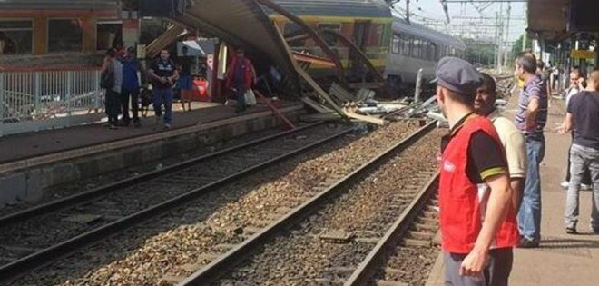 Un choque de trenes cerca de Pau en Francia causa 40 heridos