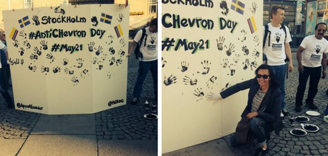 Día Antichevron se desarrolla en 20 ciudades del mundo