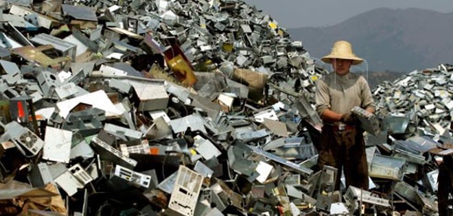 En 5 años, la cantidad de basura electrónica en el mundo aumentará un 33%