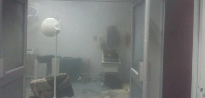 Un incendio de registró en la maternidad Marianita de Jesús en Guayaquil