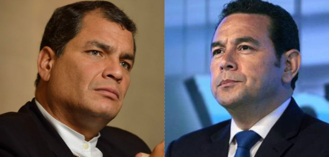 Rafael Correa estará en ceremonia traspaso de mando en Guatemala
