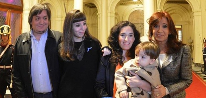 Presidenta argentina Kirchner es abuela por segunda vez