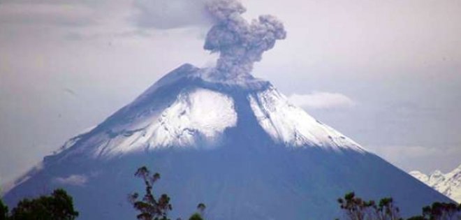 Eventual erupción de volcán Cotopaxi afecta a cantones de Tungurahua