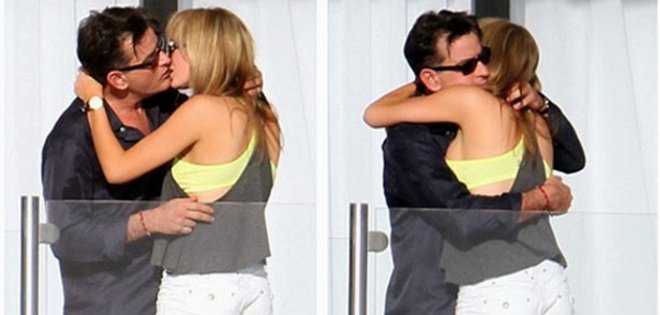 Charlie Sheen asegura que exactriz porno es “el amor de su vida”