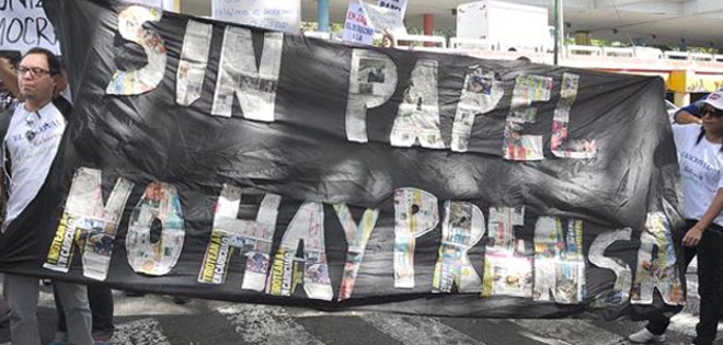 Periódicos de Venezuela claman por ayuda ante falta de papel