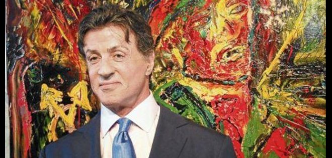 Sylvester Stallone estrena faceta como pintor