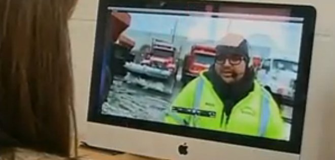 Ecuatorianos viven dificultades por la 'gran tormenta histórica' en EE.UU.