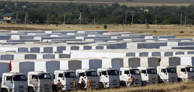 La tensión aumenta en Ucrania a la espera del convoy humanitario ruso