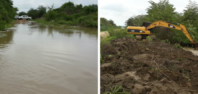 Doce familias fueron evacuados por crecida de río Bulubulu