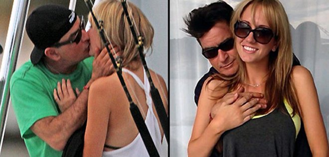 Charlie Sheen asegura que exactriz porno es “el amor de su vida”